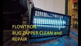 Cleaning and repairing a Flowtron Bug Zapper