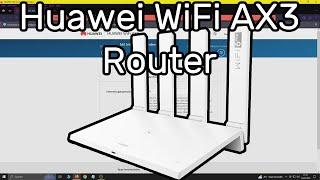 Huawei WiFi AX3 WLAN Router einrichten (DHCP und Access Point Einstellungen)