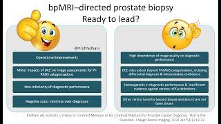 MRI without contrast medium for prostate cancer diagnosis - are we ready?