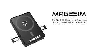 Router Dual SIM 4G MagSafe iPhone accessory SIMore MAG2SIM