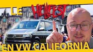 On va au HELLFEST en VW CALIFORNIA !