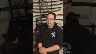 why won't Shogo buy a non-Japanese #katana ?  it has nothing to do with nationalism (my convo w/him)