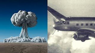 Что будет с самолётом, если он пролетит сквозь ядерный гриб