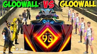 Gloowall vs Gloowall Fight On Factory Roof  90 Lv Gloowall Skin | Noob vs Pro | Garena Free Fire 
