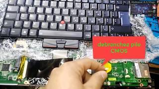 remove Supervisor password from Lenovo L420 Reset bios ازالة الباسورد الحماية