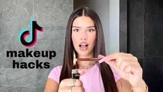 Testing VIRAL TikTok Makeup Hacks