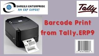 TallyPrime Barcode Print | Roll Barcode Print Customized Add-on for Tally Prime | Barcode