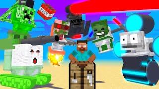 Monster School: CRAFTING SKIBIDI TOILET - Minecraft Animation