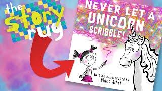 Never Let a Unicorn Scribble - by Diane Alber || Kids Book About Art & Helping Others Read Aloud