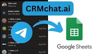 Telegram - Google Sheets integration