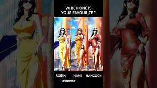 Robin, Nami, Boa Hancock AI dance trend #shorts #nicorobin #nami #boahankock #dancetrend #trenddance