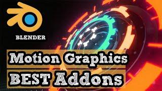 Blender Addons for Motion Graphics