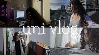 uni vlog | Surviving Finals Week , late night studies  | productive study vlog