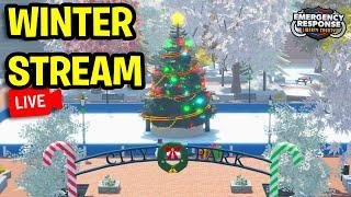 ERLC Winter Stream! Server Reviews + Robux Giveaway! (LIVE)