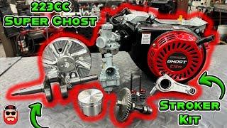 223cc Super Ghost Stroker Build & Dyno ~ Huge Power Gains!!!