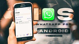 Get iPhone WhatsApp On Any Android *Update*