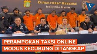 Polisi Tangkap Pelaku Perampokan Sopir Taksi Online Modus Kecubung