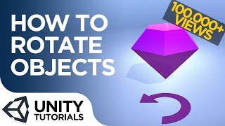 Animations Basics! How to Rotate Objects [Unity 2018 tutorial for beginners]
