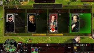 Juicy Dutch  FI in 3 vs 3 That Ended The Match / Age of Empires 3 Wars of Liberty Patch 1.1.1c