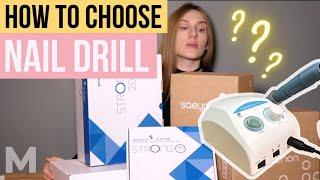 HOW TO CHOOSE A NAIL DRILL FOR MANICURE AND PEDICURE⁉️ STRONG, MARATHON AND CHINESE E-FILE