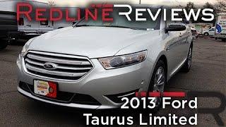 2013 Ford Taurus Limited Review, Walkaround, Exhaust, Test Drive