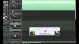 Samplitude 11 Pro  - Retrospective Midi Recording