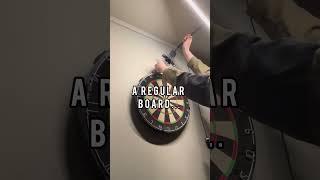 When You Play On A Training Board… #darts #pdc #180