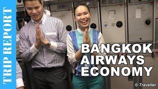 Tripreport - BANGKOK AIRWAYS Short-haul Economy Class Airbus A319 Flight - Singapore to Koh Samui