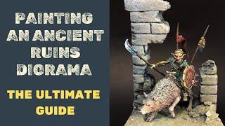 Painting A Miniature Ancient Ruins Diorama * (the ultimate guide) *