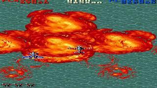 Thunder Dragon 2 (Arcade) 2P Cooperative Playthrough