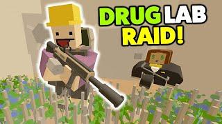 Drug Lab Raid - Unturned Roleplay (FBI OPEN UP!)