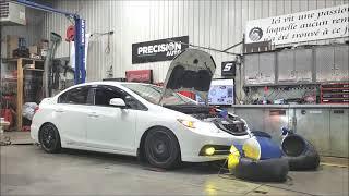 Precision Auto Canada Civic 9th gen Dyno tuning 2021