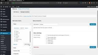 WordPress Tutorial: How to Set Up Your Website Menu