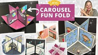  How to Make an Out-of-This-World Space-Themed Carousel Card in Minutes!