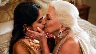 Older Women and Young Indian Women | Lesbian Kissing Video