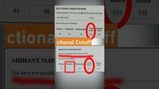 JEE Advanced Cut-OFF || Sectional Cut-OFF || Ayush Tiwari