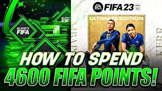 The CORRECT Way To Spend 4600 FIFA Points! FIFA 23 Ultimate Team