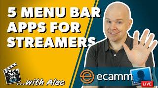 5 Menu Bar Apps for Live Streaming - Improve your Live Stream quality