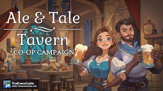 Co-op Action Casual Simulation : Ale & Tale Tavern | Online Co-op Campaign ~ Full Gameplay