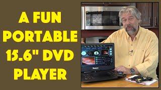 NAVISKAUTO 15.6" Portable DVD Player -- DEMO & REVIEW