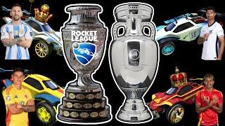 Rocket League Copa America & Euro 2024 Decals