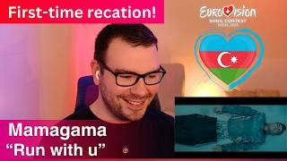  Mamagama - "Run With U" | Reaction | Azerbaijan | Eurovision Song Contest 2025 #mamagama