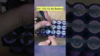 DIY 12V Battery Peak Making  #shorts