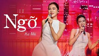 Ngỡ - Hà Nhi | St: Khắc Việt | Lyrics + Live performance Video bản phối mới nhất 2022