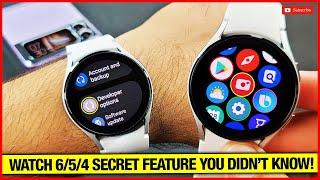 Galaxy Watch 6, 5 & 4 - Secrets! Developer Mode, Snore Detect, Camera control..