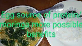 #cooking instant noodles##egg#protein#nutrients#moringa #15 possible nutrients