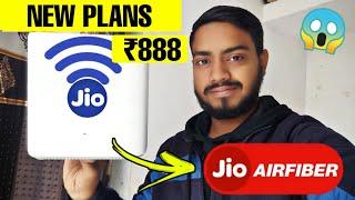 Jio air fiber new plan ₹888 with 30mbps speed and ott subscription | Jio air fiber add on data