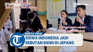 Viral Video Siswa Indonesia Jadi Rebutan Siswi di Jepang, Kegirangan Dapat Username IG