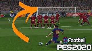 PS2 | Intento Recrear el GOL de TIRO LIBRE de MESSI al Liverpool en PES 2020  ¡a Dificultad Extrema!