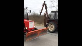 Tractor T25 Latvia-Limbaži, stock vs upgrade gearbox.